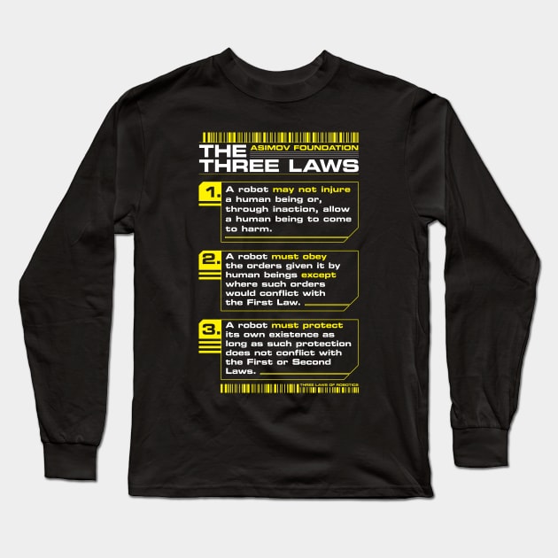 3 LAWS v2 Long Sleeve T-Shirt by Krobilad